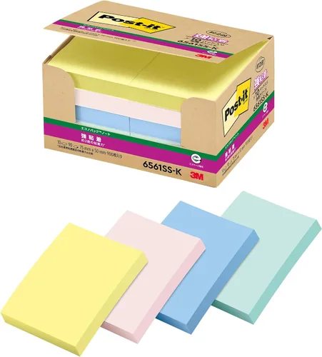 Vista 11 de 3M 656-5SSAP - Notas adhesivas Post-It, adhesivo fuerte, color pastel, 3.0 x 2.0 pulgadas (2.953 x 1.969 in), 90 hojas x 5 libros