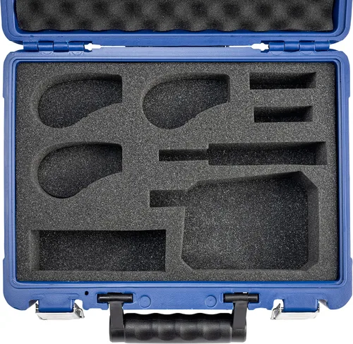 Vista 3 de Brady M211 - Estuche rígido para impresora portátil (M211-HC), color azul