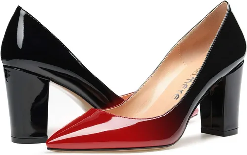 Vista 5 de Castamere Zapatos de tacón alto para mujer con puntera puntiaguda de 3.1 in
