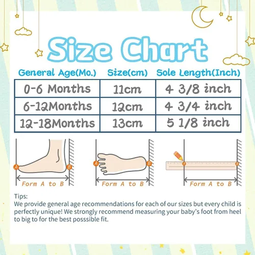 Vista 5 de Morbido - Tenis de lona para bebés y niños pequeños, antideslizantes, para recién nacidos, para recién nacidos, para recién nacidos de 0 a 18 meses