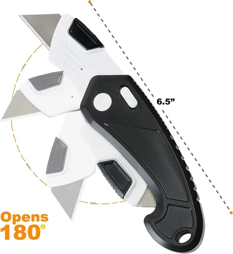 Vista 3 de Cortador plegable de plástico ABS ligero y fuerte (6, verde)