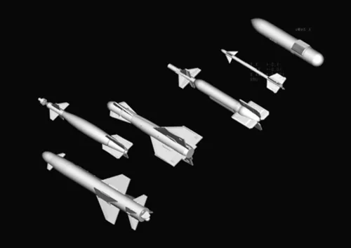 Vista 7 de Hobby Boss Kit de construcción de modelo de avión F-111C 'Pig' australiano