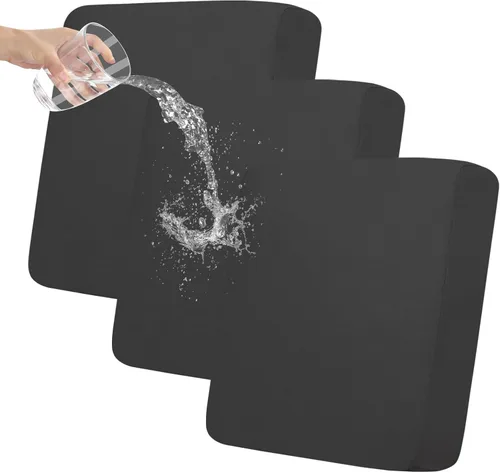 Vista 23 de Easy-Going Funda de cojín 100% impermeable para asiento de sofá, funda de cojín elástica de muebles, para niños, mascotas, cojín de sofá biplaza