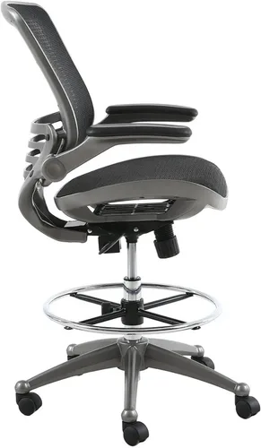 Vista 2 de Harwick Evolve - Silla de dibujo resistente de malla, acabado bronce