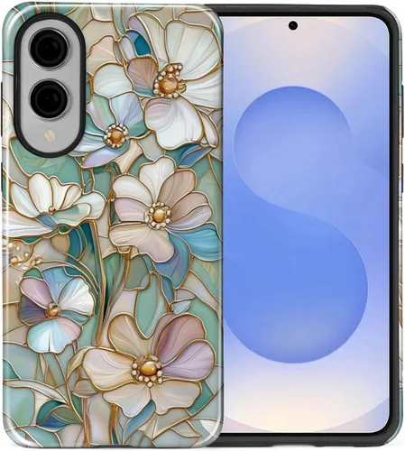 Vista 55 de Funda compatible con Samsung Galaxy S23, funda híbrida de protección rígida de 2 capas, a prueba de golpes, funda protectora resistente para Lata