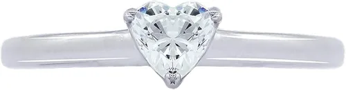 Vista 6 de Tienda Collection Sterling Silver Fancy Shape Solitaire Ring made with Infinite Elements Zirconia