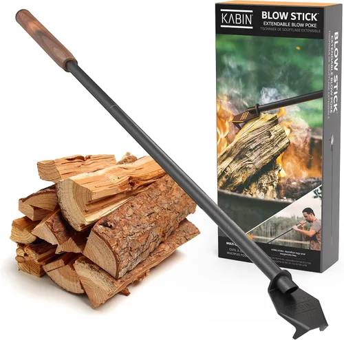 Vista 8 de KABIN Tenazas para Fuego Agarrador de Troncos – Pinzas Extralargas con Garra para Leña para Chimenea, Fogata al Aire Libre, Hoguera y Más 38