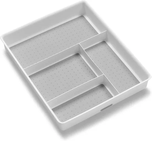 Vista 11 de madesmart Organizador de cajones transparente con 4 compartimentos