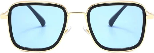 Vista 2 de Kabir Singh Steam punk gafas cuadradas aviador UV400 T48-LAN SE