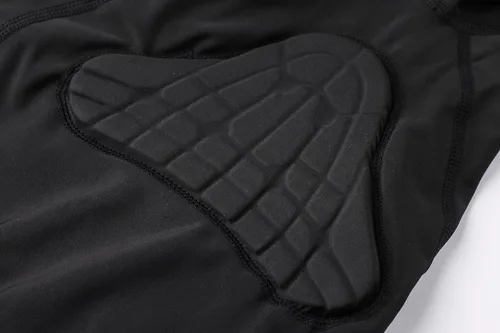 Vista 5 de DGXINJUN Protector acolchado de costilla de fútbol para niños y niñas, protector de corazón, camiseta de esternón, rugby y béisbol