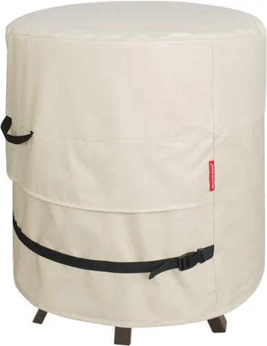 Vista 9 de Porch Shield Cubierta para carrito de patio con ruedas 40 pulgadas de largo Negro