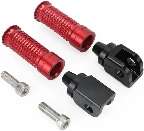 Vista 5 de Motorcycle Foot Pegs Rest Motorcycle Passenger Pedal Rear Footrest Foot Peg for MT 07 09 for Tracer 700 900 XSR 03 10 FZ 8 6 FZ1 YZF R3