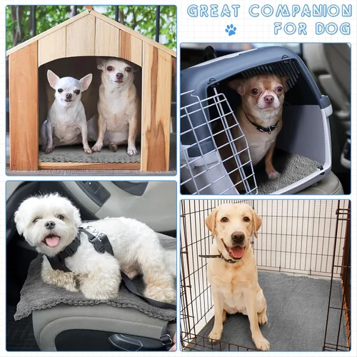 Vista 5 de Thyle 12 almohadillas lavables para orina para perros, reutilizables, impermeables, para entrenamiento de cachorros, absorbentes a granel, tapetes