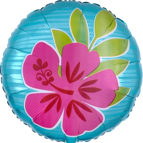 Vista 3 de Hawaiian Luau Party Supplies Hula Girl - Ramo de globos para decoración