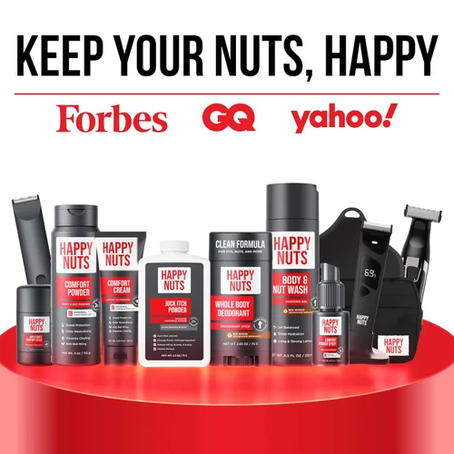 Vista 7 de HAPPY NUTS Barra de confort antirozaduras para hombres: la mejor defensa de la fricción y prevención de rozaduras para estilos de vida activos