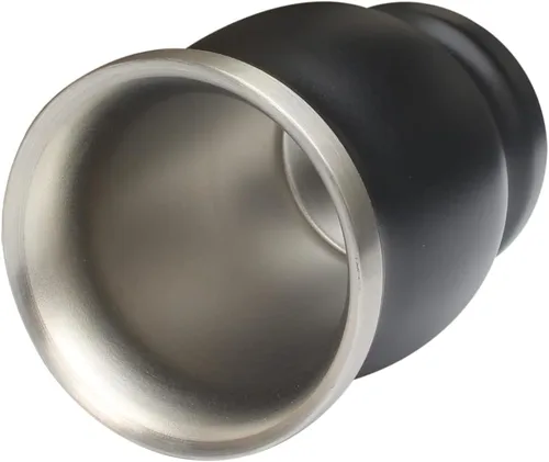 Vista 9 de Beruth Bombilla Yerba Mate Gourd, juego de tazas de té de acero inoxidable de 8 onzas con una tapa multifuncional, dos popotes y cepillos