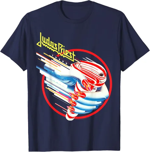 Vista 7 de Judas Priest Camiseta Turbo Album Negro