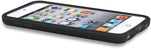 Vista 3 de Funda para iPod Touch 7 y 6 - Funda antideslizante de goma TPU de gel de TPU negra