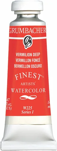 Vista 11 de Grumbacher Pintura de acuarela Finest, 0.5 fl oz/0.47 oz, carmesí lizarina