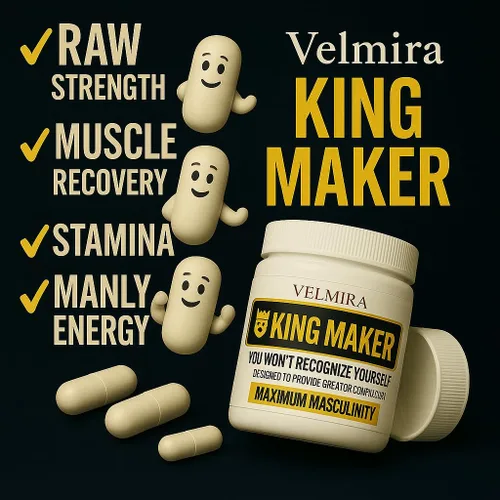 Vista 7 de Velmira® King Maker Suplemento para hombres y mujeres 13 en 1. Sin azúcar. Apoyo energético. Recuperación muscular. Apoyo para la salud