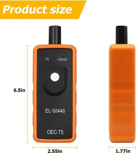 Vista 2 de EL-50448 Herramienta de reaprendizaje TPMS para automóvil, herramienta de activación del sensor de presión de neumáticos OEC-T5, accesorios