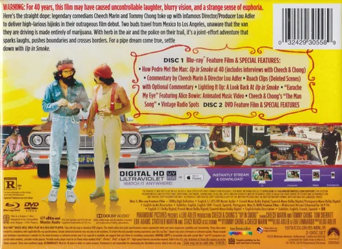 Vista 2 de Cheech & Chong - Caja de madera con Blu-ray ahumado