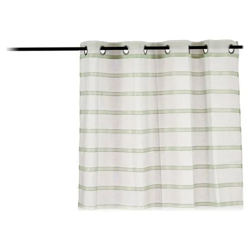 Vista 2 de Cortina Gift Decor Verde 140 x 0,1 x 260 cm Visillo Rayas