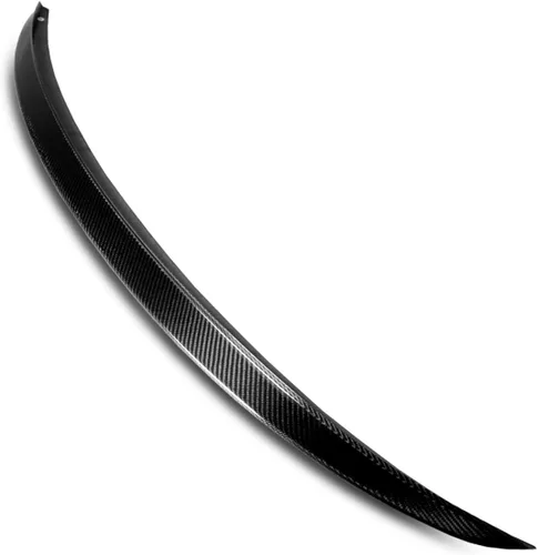 Vista 3 de Alerón trasero negro de la fábrica de la fibra de carbono compatible con 10-16 Genesis Coupe