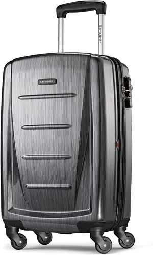 Vista 14 de Samsonite Winfield 2 Equipaje rígido con ruedas giratorias, Carbón vegetal, Grande de 28 pulgadas, a cuadros