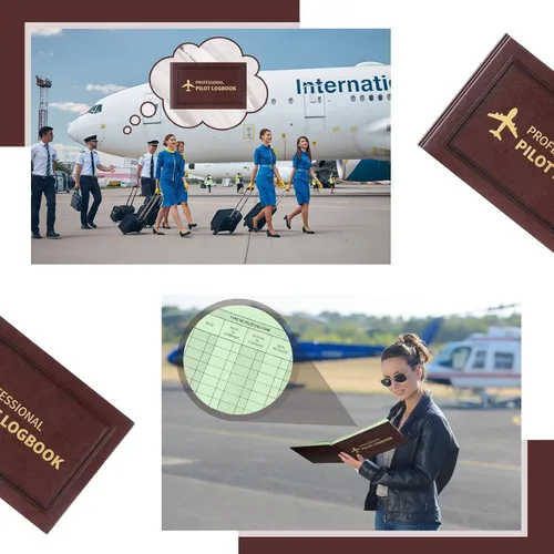Vista 6 de Gilprop - Cuaderno de registro de registro de registro de vuelo profesional