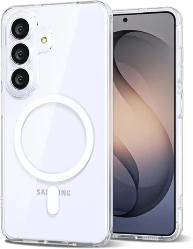 Vista 148 de Svanove Funda magnética de silicona para Samsung Galaxy S22, compatible con Magsafe, bonita funda para mujer, goma de gelatina brillante delgada