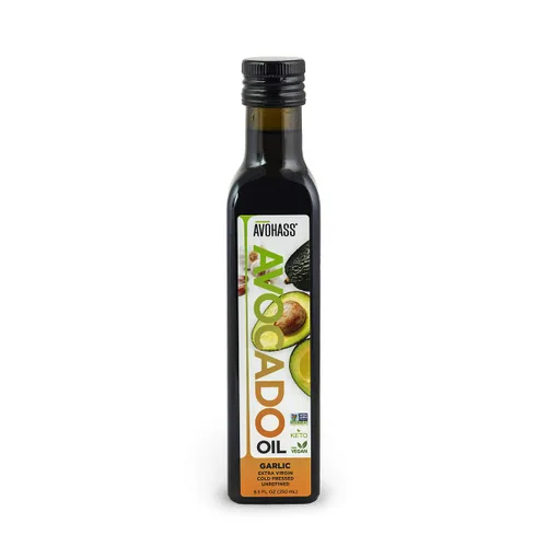 Vista 4 de Avohass Aceite de aguacate virgen extra de Nueva Zelanda, botella de 16.9 onzas líquidas y aceite de aguacate virgen extra Avohass de Nueva Zelanda