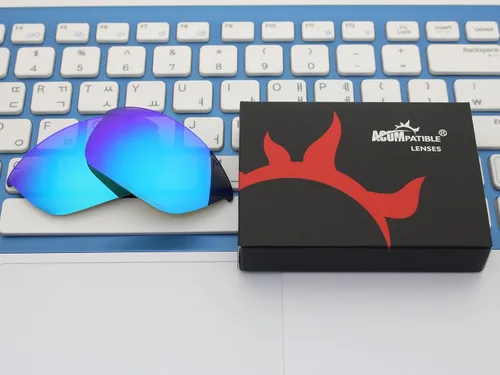 Vista 7 de ACOMPATIBLE 3 pares de lentes polarizadas de repuesto para Oakley Half Jacket 20 gafas de sol Pack P2