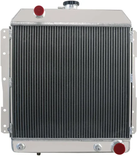 Vista 3 de Relé de ventilador de aluminio de 4 filas para Chevy Impala 1958 - Caprice - Belair V8 Engines