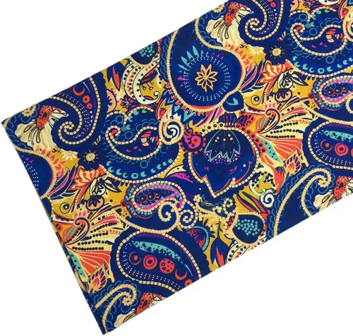 Vista 14 de Tela de algodón de 1 yarda (ideal para acolchar, costura, proyectos de manualidades y más) (color41)