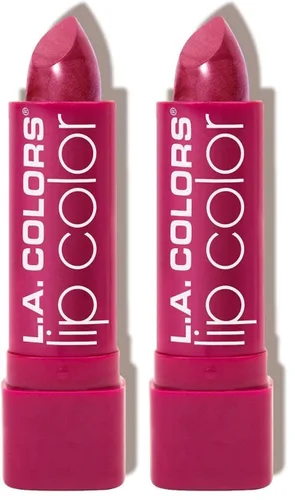 Vista 27 de L.A. COLORS Lápiz labial, Berry Red CML530 Rojo Berry