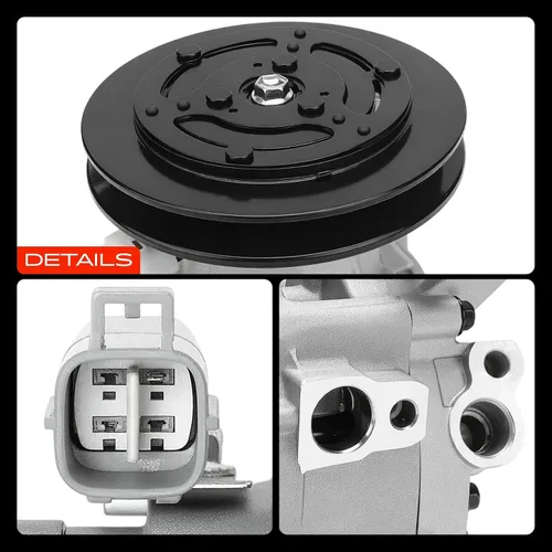 Vista 9 de A-Premium Compresor de aire acondicionado con embrague compatible con tractor John Deere for John Deere Tractor