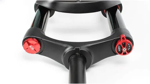 Vista 6 de Syvrac Tenedor de aire gordo para bicicleta de 26 pulgadas, tubo de dirección de 1-1/8 pulgadas, tubo de dirección de 5.315 in, tubo