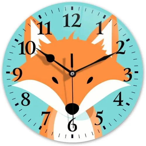 Vista 17 de Relojes de pared de cuarzo, silenciosos, funcionan con pilas, modernos relojes de pared decorativos para el hogar, dormitorio, flores de cerezo