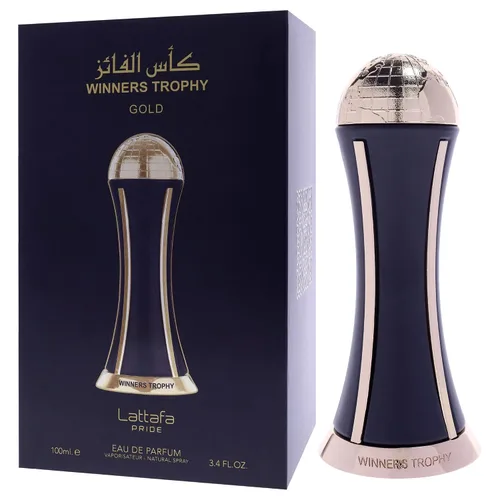 Vista 4 de Lattafa Perfumes Al Khas Winners Trophy Gold para Unisex, Eau de Parfum Spray, 3.4 onzas