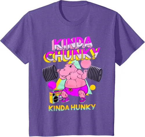 Vista 38 de Kinda Chunky Kinda Hunky, camiseta de gimnasio para culturismo, Negro