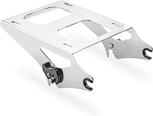 Vista 8 de WeiSen Detachable Two-UP Tour Trunk Mount Rack Compatible with Harley Touring Road King Electra Road Street Glide 2009-2013 Chrome