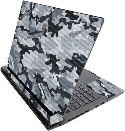 Vista 361 de MightySkins - Skin brillante con purpurina para Alienware M17 R3 (2020) y M17 R4 (2021) - Diversión de los años 90 Acabado duradero con purpurina