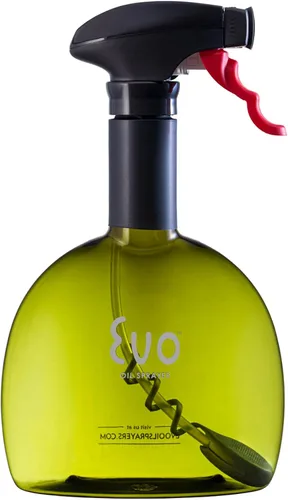 Vista 13 de Evo botella pulverizadora de aceite, sin aerosol, para aceites de oliva de cocina