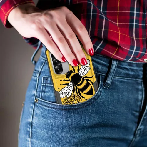 Vista 69 de Funda para Galaxy A14 5G, resistente de doble capa híbrida de policarbonato duro, goma suave, a prueba de golpes, funda protectora resistente