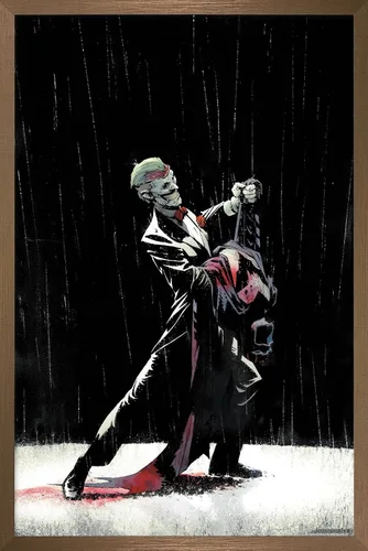 Vista 7 de DC Comics Joker - Póster de pared Dancing In The Dark de 34 pulgadas de largo x 22.4 pulgadas de ancho, versión premium sin marco