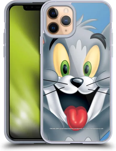 Vista 76 de Head Case Designs Funda de gel de cara completa con licencia oficial de Tom y Jerry Jerry [protección de grado militar] compatible con Apple iPhone
