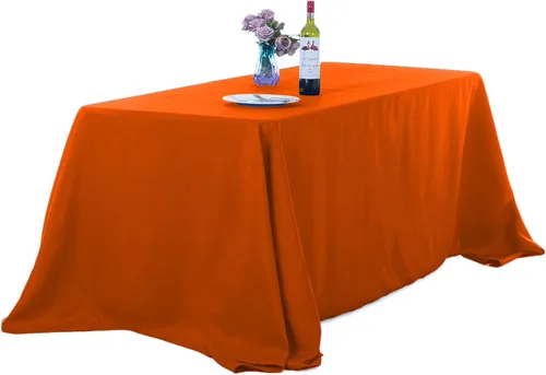 Vista 29 de Ascoza Paquete de 2 manteles cuadrados negros de tela de poliéster de 52 x 52 pulgadas para bodas, banquetes, restaurantes y fiestas