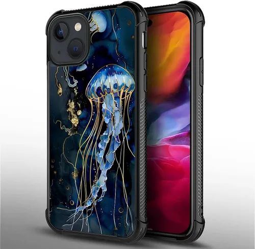 Vista 960 de Funda compatible con iPhone 15, diseño de elefantes africanos, diseño increíble a prueba de golpes, antiarañazos, carcasa trasera de policarbonato