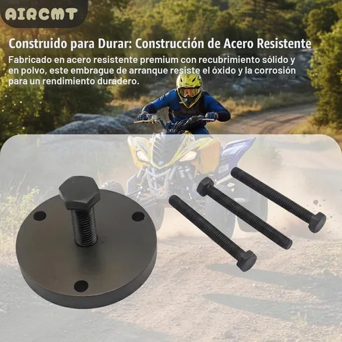 Vista 2 de Herramientas extractoras de volante de embrague de arranque compatibles con Yamaha Raptor 660 660R YFM660R 2001-2005